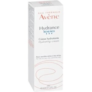 Avène - Hydrance Riche Creme Hydratante Ενυδατική Κρέμα Για Ξηρό & Πολύ Ξηρό Ευαίσθητο Δέρμα 40ml