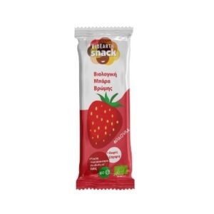 Bioearth – Snack Choco Φράουλα Μπάρα Βρώμης Κακάο-Φράουλα & Μέλι, 60g