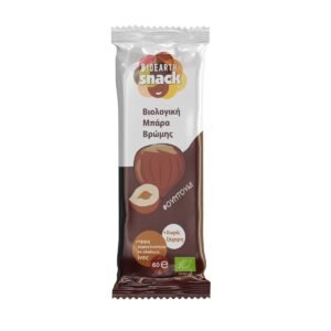 Bioearth - Snack Μπάρα βρώμης Φουντούκι, 60gr