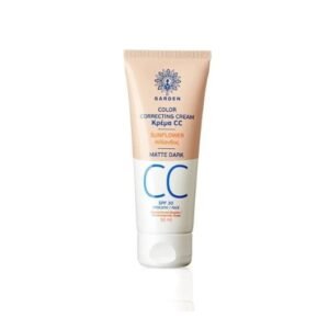 Garden Color Correcting Sunflower CC Matte Cream Spf30 Ενυδατική Ματ Κρέμα Προσώπου με Χρώμα 50ml - Dark