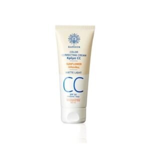 Garden Color Correcting Sunflower CC Matte Light Cream Spf30, Ενυδατική Ματ Κρέμα Προσώπου με Χρώμα - 50ml