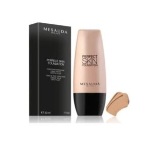 Mesauda Milano Perfect Skin Long Lasting Fluid Foundation 106 Amber - 30ml