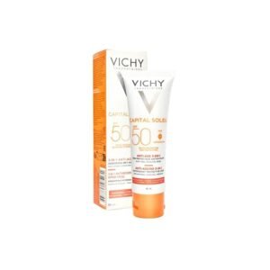 Vichy Capital Soleil Anti-Ageing 3in1 SPF50 Αντηλιακή Κρέμα Προσώπου με Αντιγηραντική Δράση 50ml