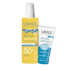 Uriage Promo Bariesun Moisturizing Kid Spray SPF50+ Παιδικό Αντηλιακό - 200ml & Δώρο Cleansing Cream, Κρέμα Καθαρισμού - 50ml (1σετ)