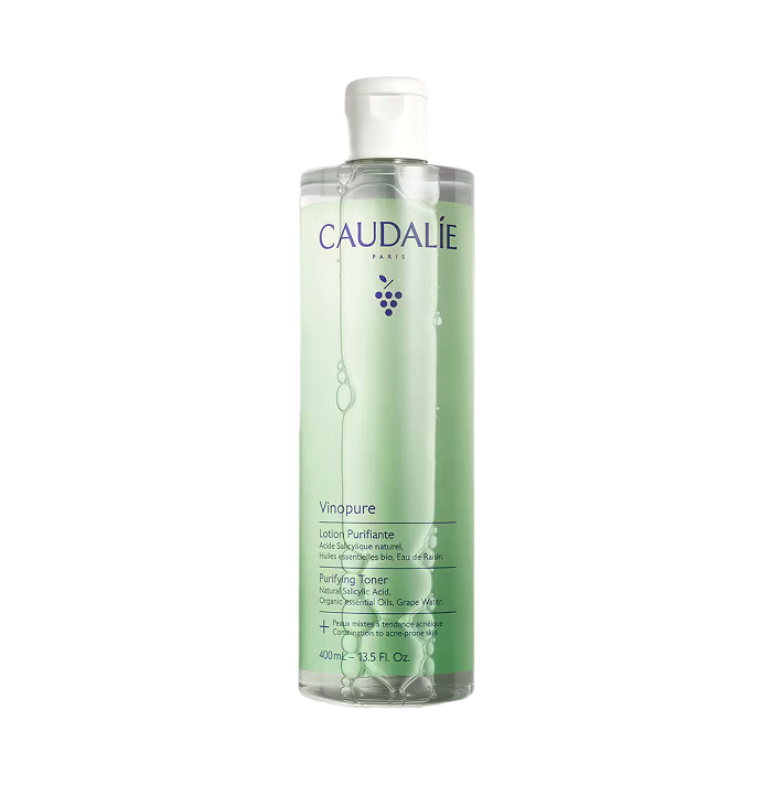 3522930005049-Caudalie-Vinopure-Purifying-Toner-Λοσιόν-Καθαρισμού-για-Επιδερμίδες-με-Τάση-Ακμής-400ml-olgaspharmacy