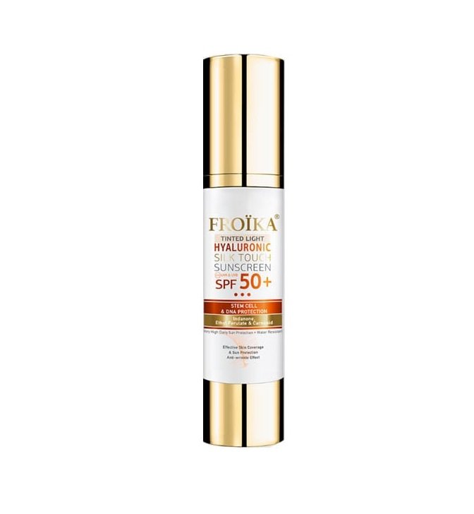 5204799010058-Froika-Hyaluronic-Silk-Touch-Suncare-Tinted-Cream-Light-SPF50+Αδιάβροχη-Αντηλιακή-Κρέμα-Προσώπου-με-Χρώμα-50ml-olgaspharmacy