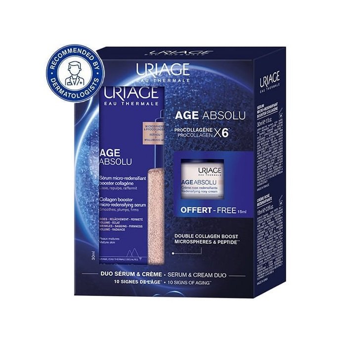 3661434010453-Uriage-Promo-Age-Absolu-Boosting-Micro-Redensifying-Ορός-Αντιγήρανσης-30ml-Δώρο-Redensifying-Rosy-Κρέμα-Ημέρας-15ml-olgaspharmacy