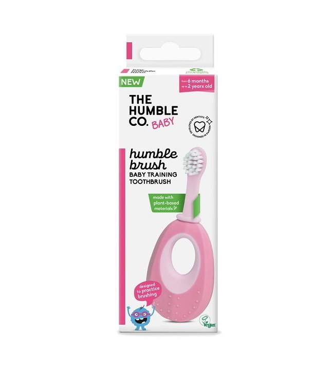 7350075694851-The-Humble-Co.-Plant-Based-Baby-Toothbrush-Βρεφική-Οδοντόβουρτσα-από-6m+Πολύ-Μαλακή-Ροζ-1τεμάχιο-olgaspharmacy