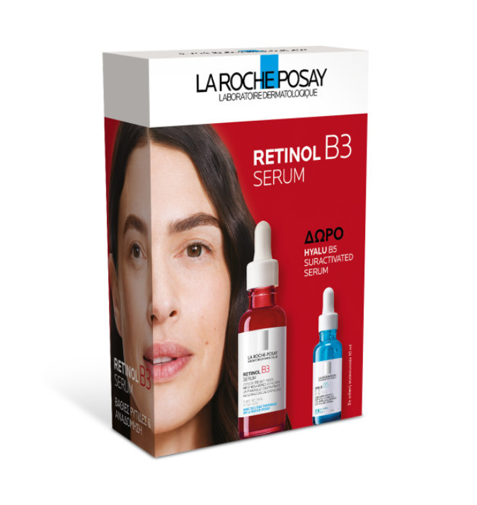 5201100737819-La-Roche-Posay-Promo-Retinol-B3-Serum-Αντιρυτιδικός-Ορός-Ρετινόλη-Ανάπλαση-30ml-&-Δώρο-Ηyalu-B5-Suractivated-Αναπλήρωσης-Όγκου-10ml-olgaspharmacy