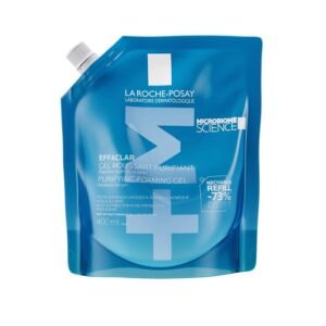 La Roche Posay Effaclar Purifying Foaming Gel +Μ Refill, Τζελ Καθαρισμού για Λιπαρό Δέρμα με Τάση Ακμής - 400ml