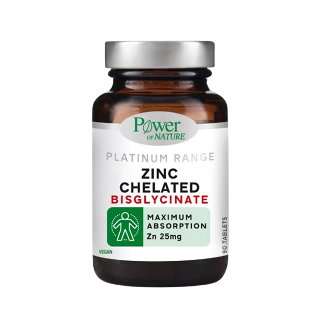 5200321016222-Power-Health-Platinum-Range-Zinc-Chelated-Bisglycinate-Zn-25mg-Συμπλήρωμα-Διατροφής-με-Χηλικό-Δισγλυκινικό-Ψευδαργύρο-90-ταμπλέτες-olgaspharmacy