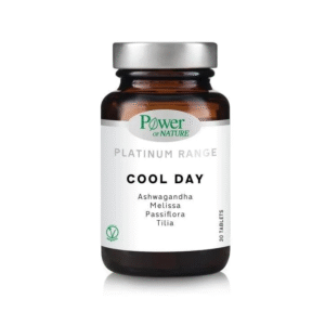 Power of Nature Platinum Range Cool Day, Συμπλήρωμα για την Διαχείριση του Άγχους & την Καταπολέμηση της Κούρασης - 30 κάψουλες