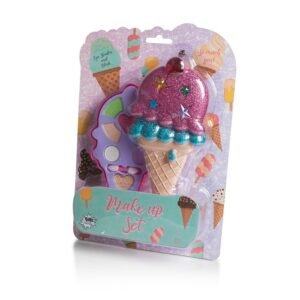 Pokhara Make Up Case Wafer Ice Cream, Παιδικό Σετ Μακιγιάζ σε Θήκη Παγωτό Χωνάκι - 1τμχ