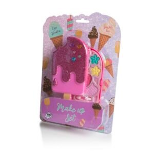 Pokhara Make Up Case Ice Cream, Παιδικό Σετ Μακιγιάζ σε Θήκη Παγωτό Ξυλάκι - 1τμχ