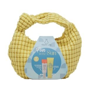 Youth Lab Promo Fun In the Sun Set Age Defense Watery Αντηλιακό Προσώπου SPF50 - 40ml & Tan & After Sun Soothing & Tan Prolonging with Cooling Effect Επανορθώνει & Καταπραΰνει τους Ερεθισμούς - 150ml & Tσαντάκι - 1τμχ (1σετ)